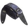 PRS 2" Guitar Strap Custom Jacquard Birds Fleur Violet