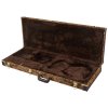 PRS Multi-Fit Hard Case, Brown Paisley, Brown Interior