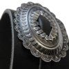 RICHTER Raw I Concho Black/Old Silver