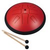 SELA 10" Melody Tongue Drum Red