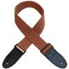 SOUNDSATION Poly Guitar Strap Light Brown