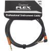 TANGLEWOOD Flex Cable Rubber Black 3 m Angled