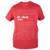 VIC FIRTH 1964 Red Graphic Tee M