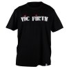 VIC FIRTH Black Logo Tee XL