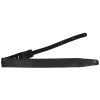 PERRI'S LEATHERS 7171 Saddle Leather Guitar Strap Black