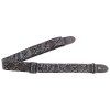 PERRI'S LEATHERS Faux Snake Skin Black
