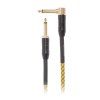 CASCHA Professional Line Guitar Cable Angled Tweed Natural 9 m