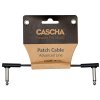 CASCHA Advanced Line Patch Cable Flat Black 10cm