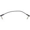 CASCHA Advanced Line Patch Cable Flat Black 30cm