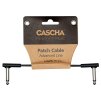 CASCHA Advanced Line Patch Cable Flat Black 30cm
