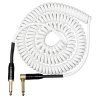 CASCHA Advanced Line Guitar Cable Curly White 6m