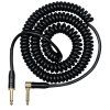 CASCHA Advanced Line Guitar Cable Curly Black 6m