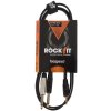 BESPECO ROCKIT Interlink Cable Jack 3,5 TRS - 2x Jack Mono 1,5 m
