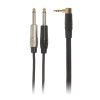 BESPECO ROCKIT Interlink Cable Jack 3,5 TRS M 90° - 2x Jack TS 5 m