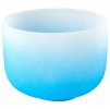 SELA Crystal Singing Bowl Chakra 10" - Blue, Throat, G (432Hz)