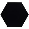 PYRAMID Hexagon Black