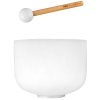 SELA 10" Crystal Singing Bowl Frosted G - 440 Hz