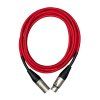 CASCHA Advanced Line Mic Cable Red 6m