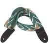 CASCHA CUS-JW2 Ukulele Strap Jacquard - Ethnic Green