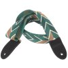 CASCHA CUS-JW2 Ukulele Strap Jacquard - Ethnic Green