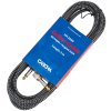 CASCHA Guitar Cable 3 m Angled