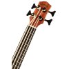 CASCHA HH 2175 Bass Mahogany Ukulele