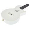 CASCHA HH 2286 Carbon Fibre Ukulele Set White