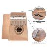 CASCHA Kalimba Mahogany 10