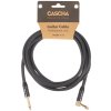 CASCHA Professional Line Guitar Cable, Angled, Black, 6 m