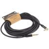 CASCHA Professional Line Guitar Cable Angled Black 9 m