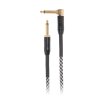 CASCHA Professional Line Guitar Cable, Angled, Tweed Black, 6 m