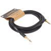 CASCHA Professional Line Guitar Cable, Straight, Black, 3 m