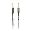 CASCHA Professional Line Guitar Cable, Straight, Tweed Black, 3 m