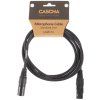 CASCHA Standard Line Mic Cable Black 2m