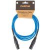 CASCHA Standard Line Mic Cable Blue 2m