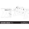 GLORIOUS Sound Desk Pro Black (rozbalené)