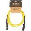 CASCHA Standard Line Mic Cable Yellow 2m