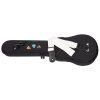 CASCHA Ukulele Carbon Fibre Black Set EQ