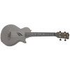 CASCHA Ukulele Carbon Fibre Black Set EQ