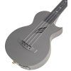 CASCHA Ukulele Carbon Fibre Black Set EQ