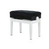 GEWA Piano stolička Deluxe Compartment BK/WH