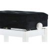 GEWA Piano stolička Deluxe Compartment BK/WH