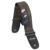 AMUMU Cotton & Linen Woven Strap Brown