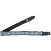 AMUMU Hippie Embroidery Cotton Strap Blue