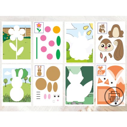 Neutral Painted Background Thank You Folded Card (7)