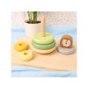 1102801 6 tooky toy nasadzovacie kruzky lev pastel