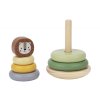 1102801 2 tooky toy nasadzovacie kruzky lev pastel