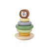 1102801 3 tooky toy nasadzovacie kruzky lev pastel