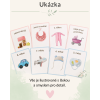 Milníkové kartičky - dívka