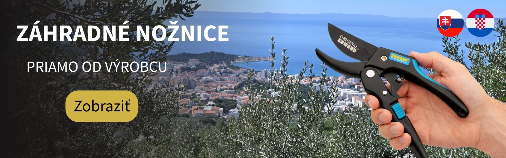 Záhradné nožnice Makarska